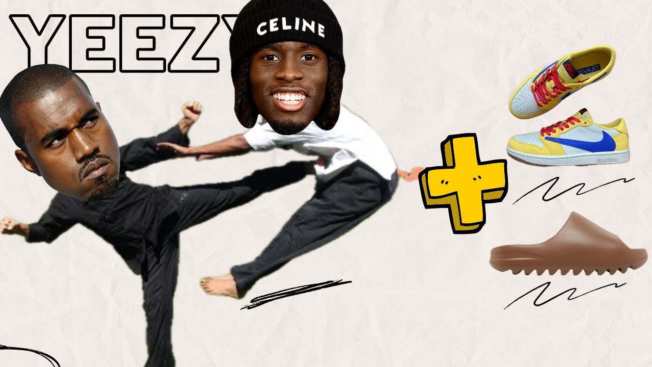 Kanye West Says NO To Kai Cenat's Gosha Pants Request! Yeezy Slide Flax & Travis Scott Drop!