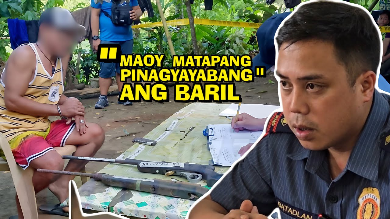 MATAPANG AT MAOY SA BRGY,NAHULIHAN NG BARIL!