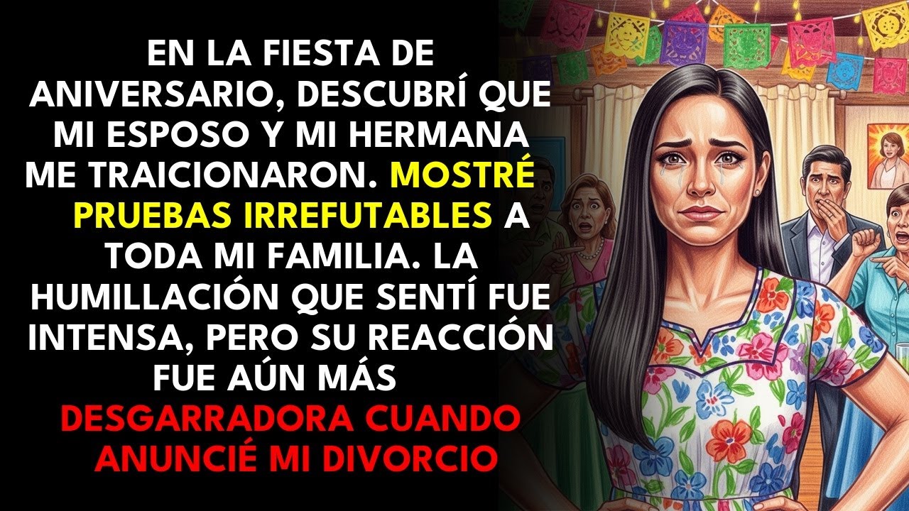 En la fiesta familiar, revelé la traición de mi hermana y esposo... y entonces, renací.