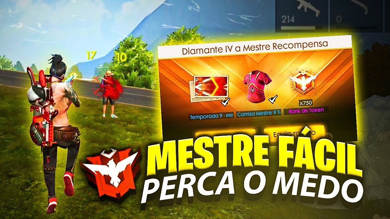 NOVO TRUQUE! NOVA ESTRATÉGIA PARA PEGAR MESTRE SEM MEDO! PERCA O MEDO HOJE NO FREE FIRE MÓBILE