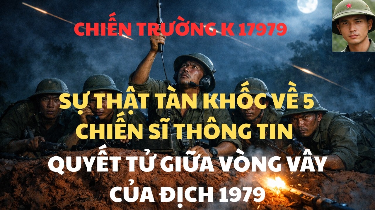 5 CHIẾN SĨ THÔNG TIN QUYẾT TỬ GIỮA VÒNG VÂY CỦA ĐỊCH _VÀ CÁI KẾT 1979