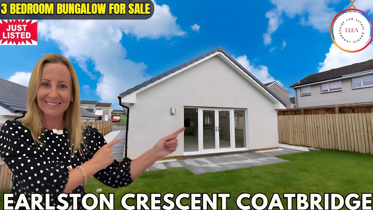 3 Bedroom Bungalow for Sale in Coatbridge | Earlston Crescent | Scotland Property Tour