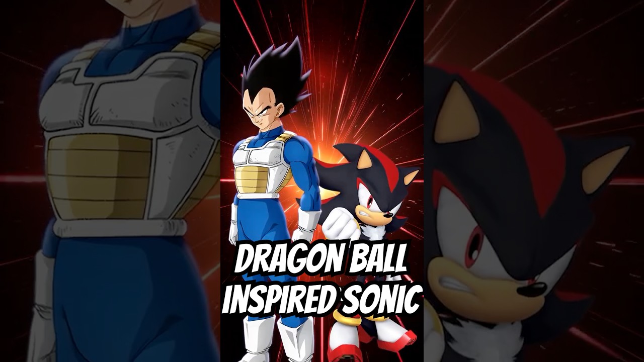 Dragon Ball Inspired Sonic the Hedgehog #dragonball #dbz #goku