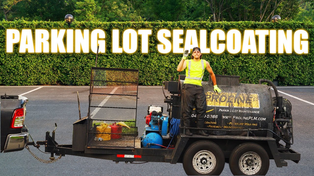Parking Lot Sealcoating | 171,000 SQFT TRANSFORMATION!