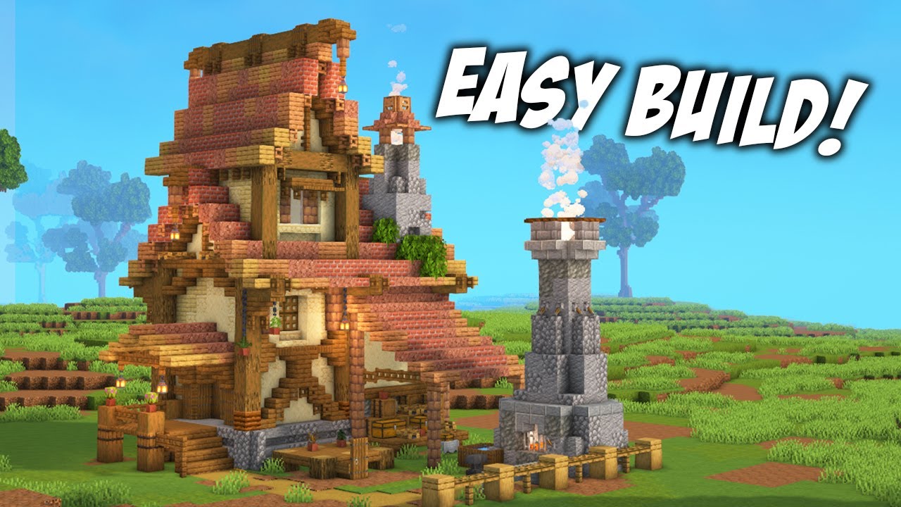 How to Build a Blacksmith | Minecraft Tutorial