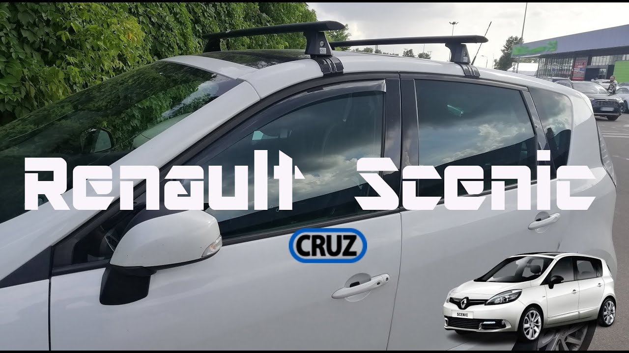Установка Багажник на крышу Renault Scenic (Без рейлингов)