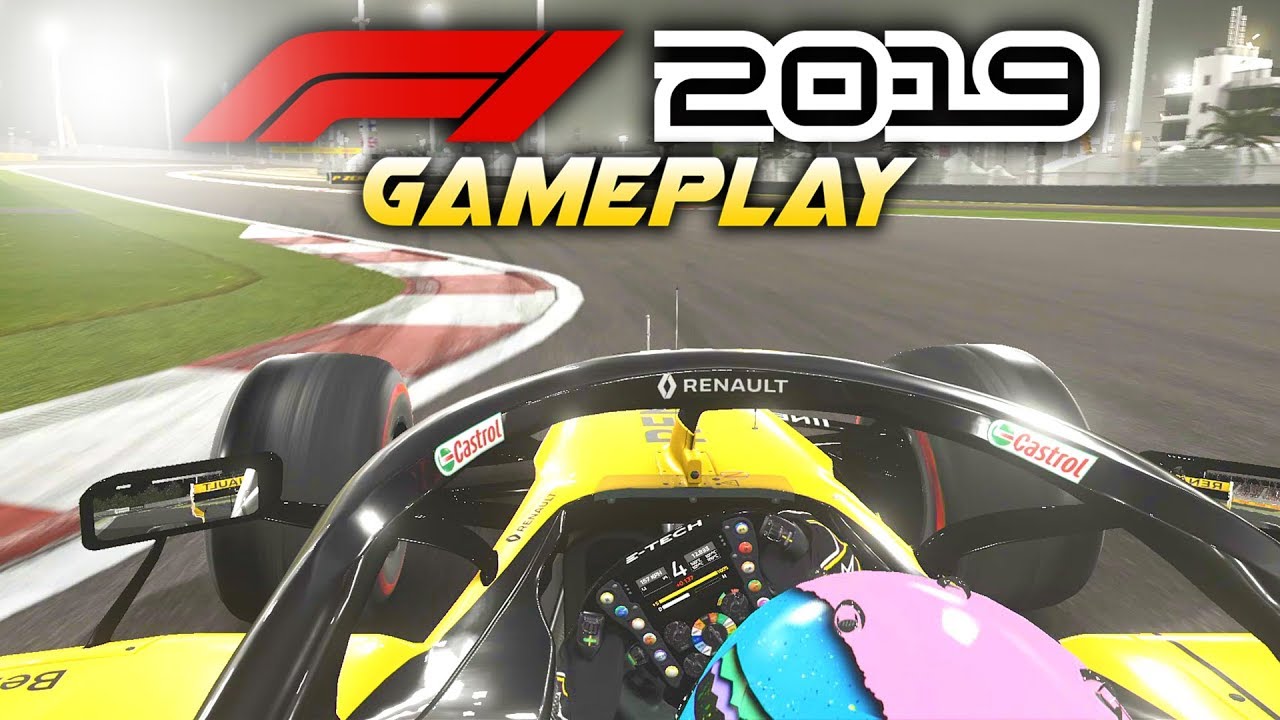 F1 2019 Gameplay Raw: THE BEST LOOKING F1 GAME EVER?! - Ricciardo Renault Onboard at Bahrain!