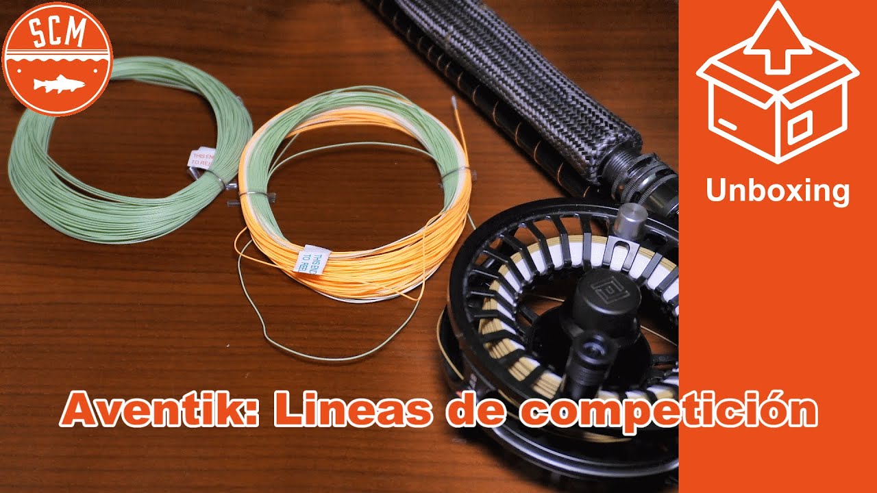 Aventik: Linea de pesca con mosca de competicion - Unboxing/Primeras impresiones