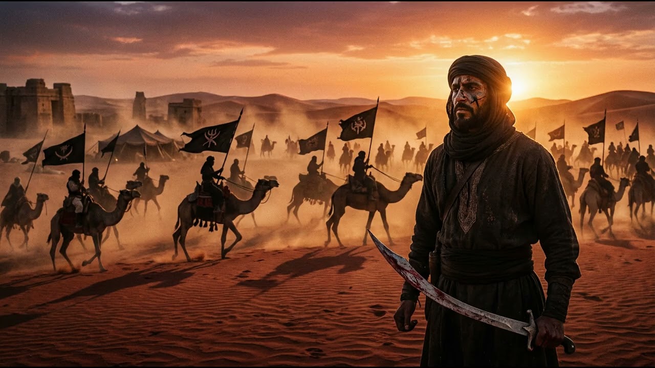 🐪 Ancient Bedouin War Song: Blood Oath beneath the Sun | Epic Camel Charge Chant (Arabic)