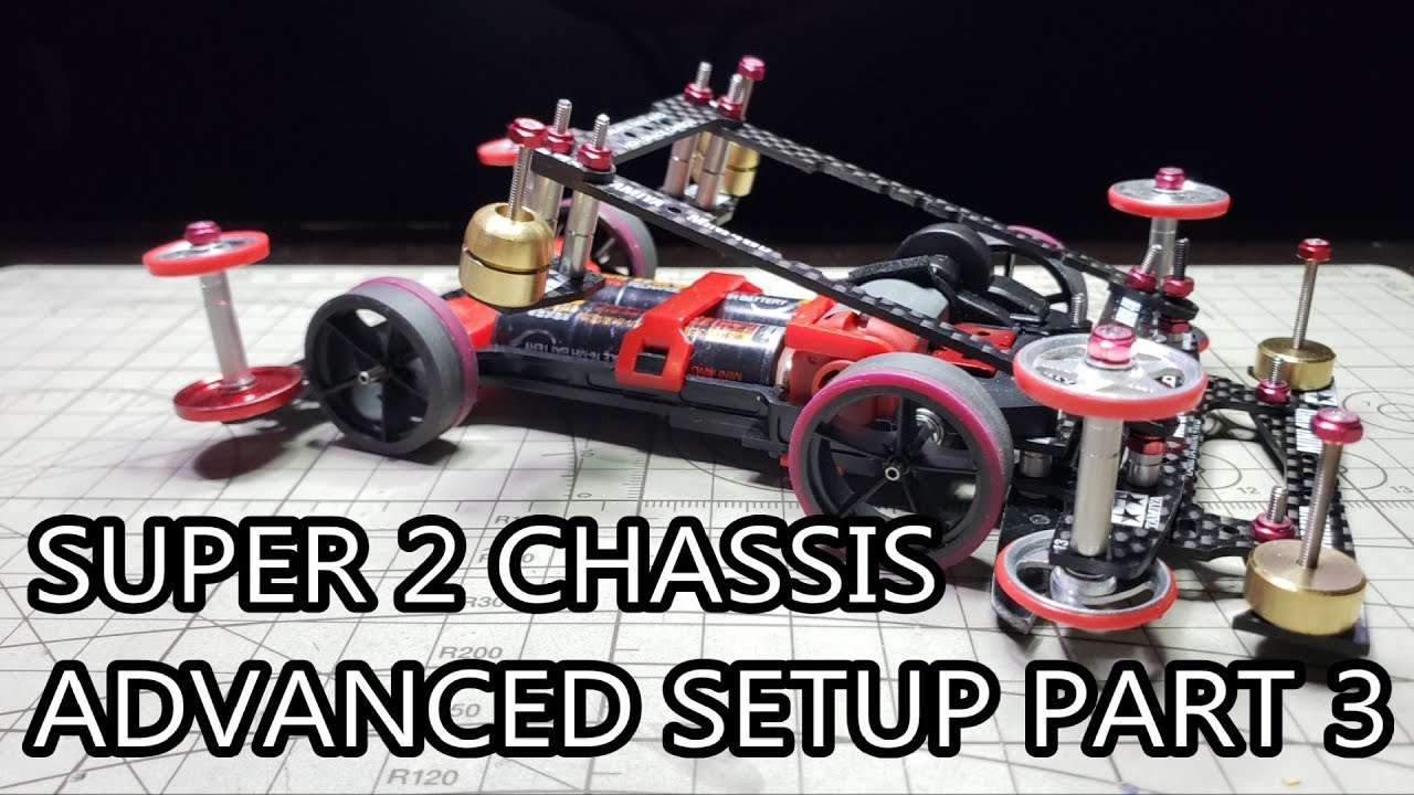 【ミニ四駆】Tamiya Mini 4WD Build: Super 2 Chassis Advanced Setup Part 3