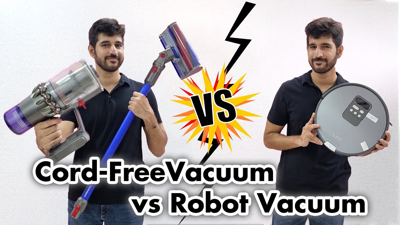 Robotic Vacuum vs Cord-Free Cordless Vacuum | Detailed Comparison | Featuring Dyson V11