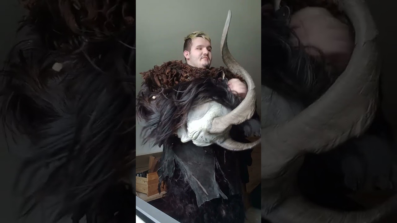 Meine neuen Krampusmasken