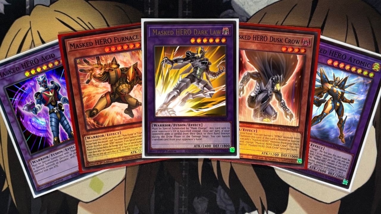 My Masked HERO Yugioh Deck Profile for Post Maze of Muertos