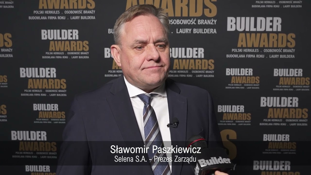 Builder Awards 20lecia - Sławomir Paszkiewicz