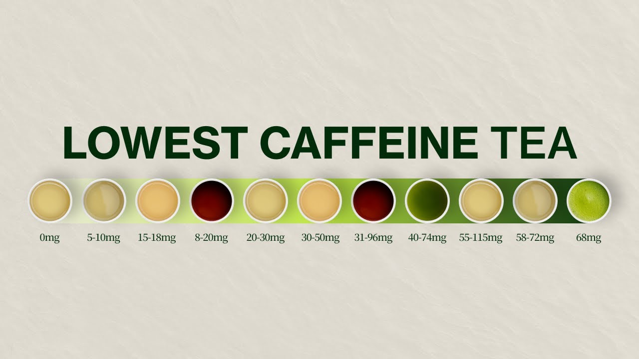 Best Low Caffeine Tea - Decaf Tea and Low Caffeine Tea