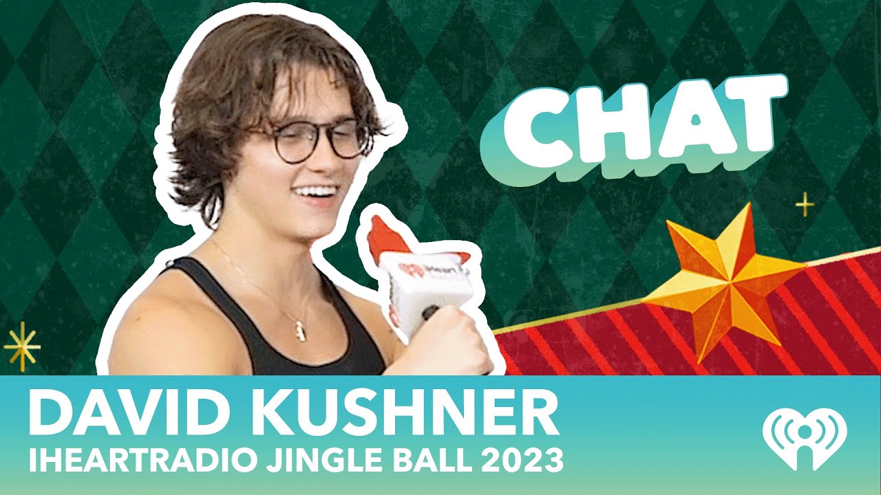 David Kushner At The iHeartRadio Jingle Ball: Living In A Haunted House & Working On A First Album