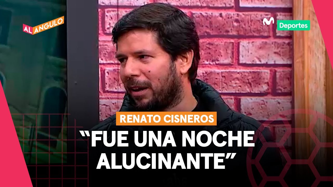 RENATO CISNEROS: la anécdota con el hijo de PABLO ESCOBAR y ALFREDO BRYCE | AL ÁNGULO ⚽🥅