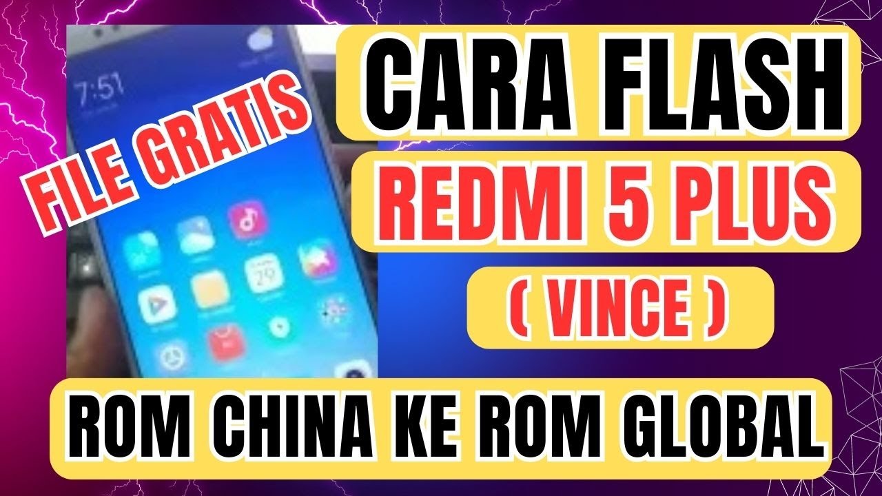 КАК ПРОШИТЬ REDMI 5 PLUS (VINCE) CHINA ROM НА GLOBAL ROM