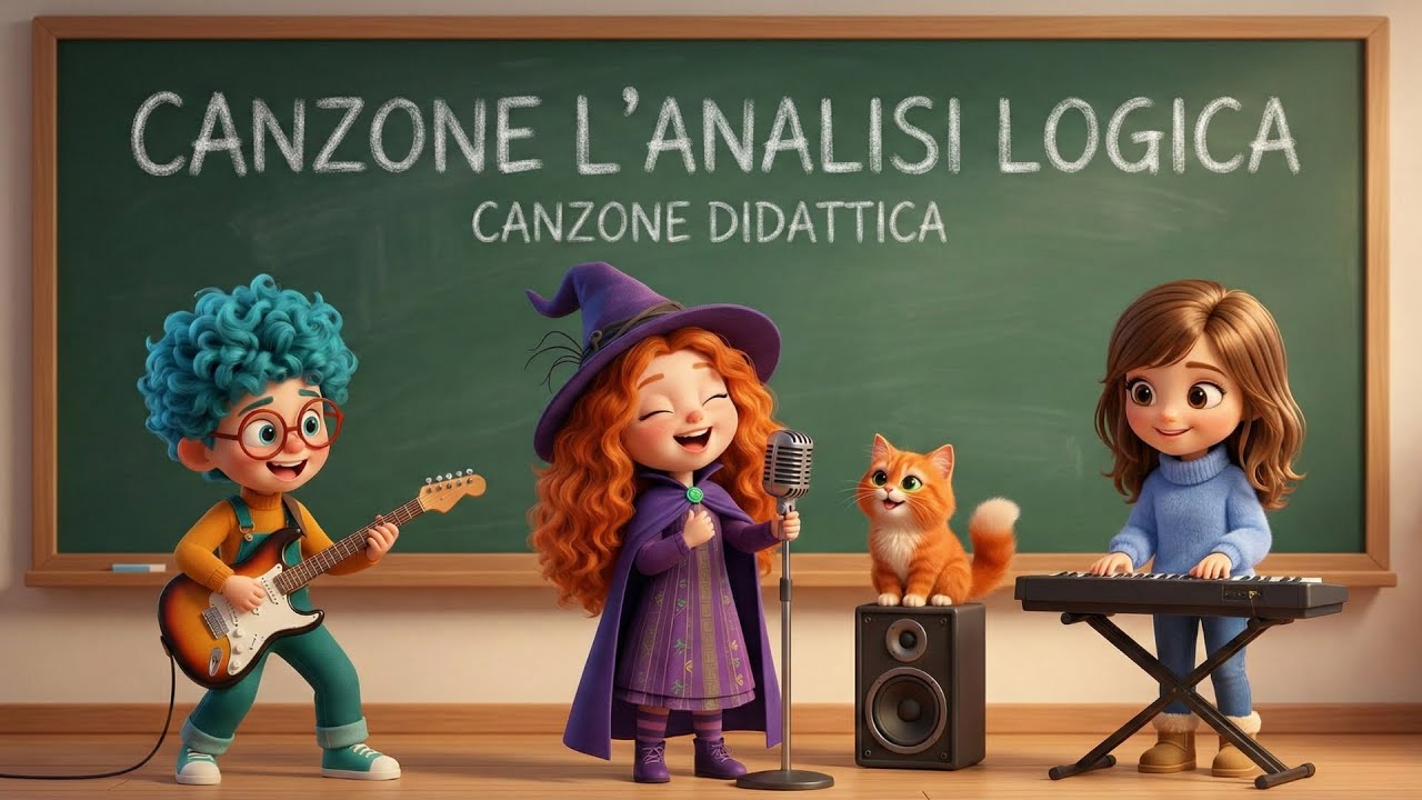 L'Analisi Logica | Canzone Didattica | Canzoni per Bambini