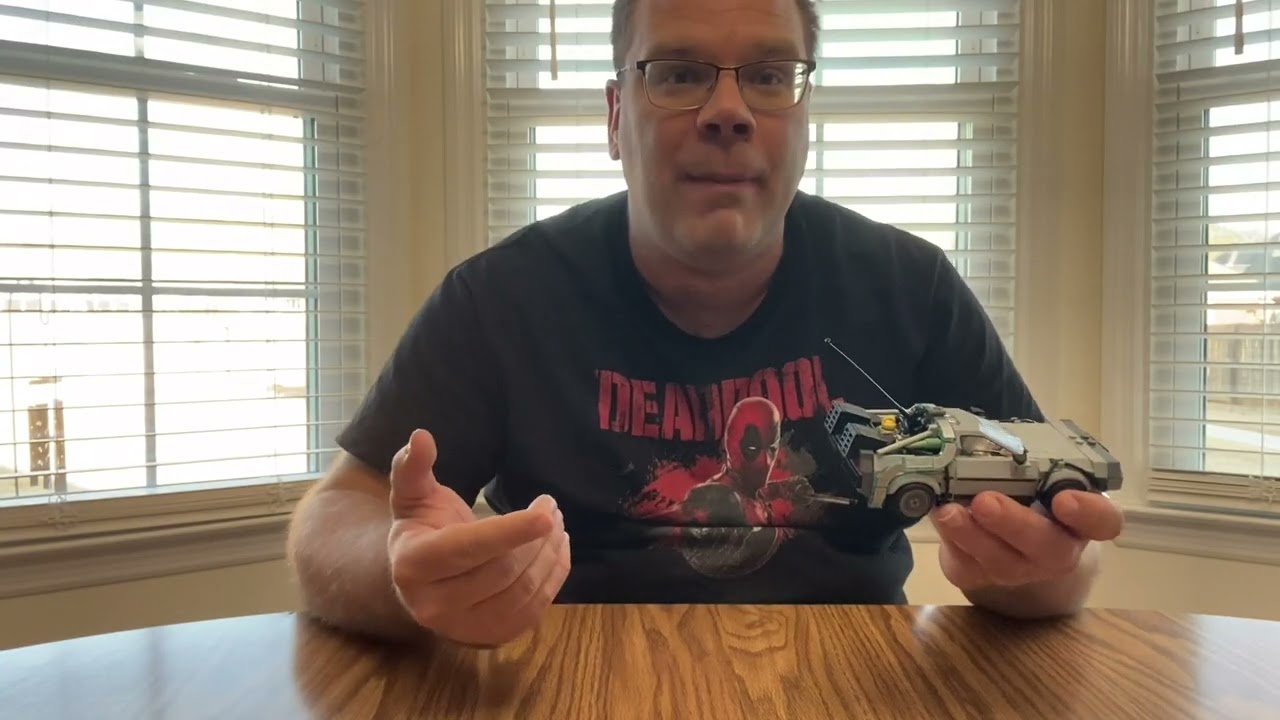 Lego Speed Champions Time Machine from Back to the Future Review 