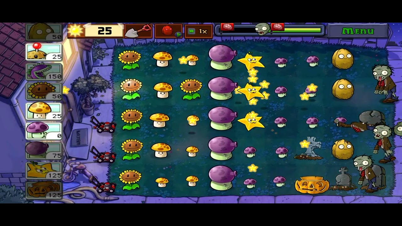 Plants vs Zombies Classic Adventure - 2 Night  - 1