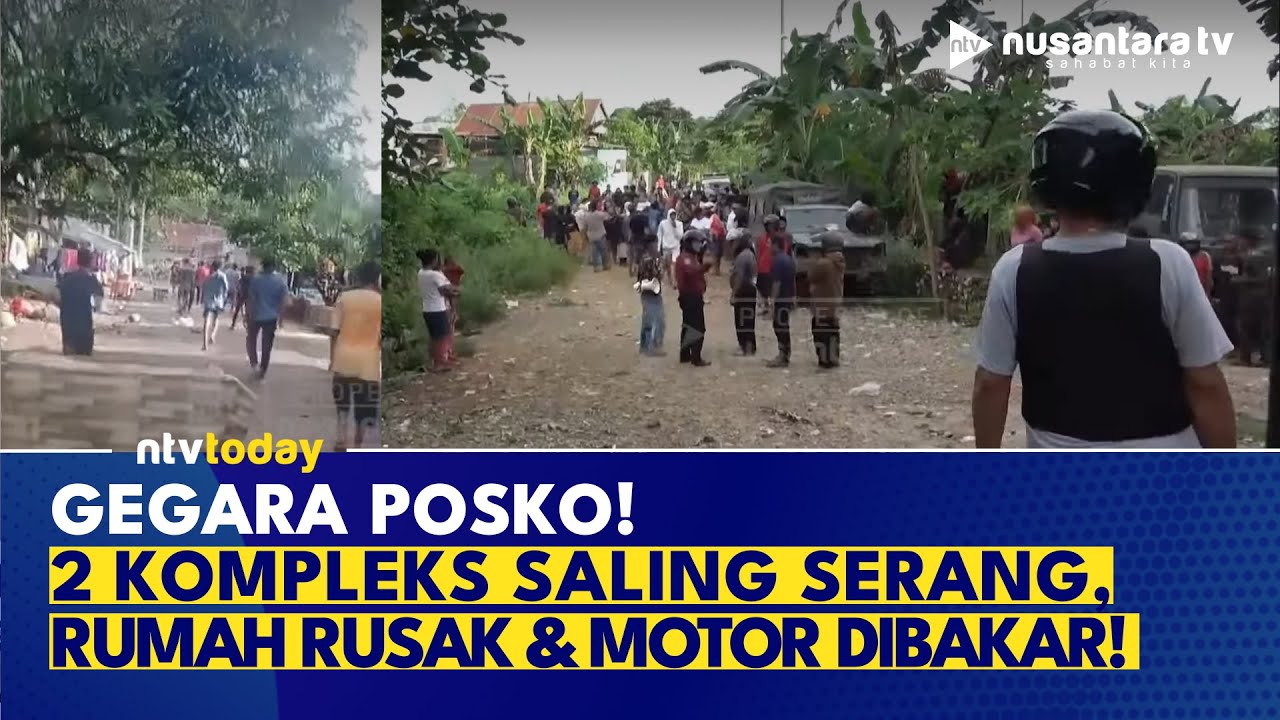Tawuran Warga Pecah di Makassar, 4 Terluka Akibat Busur dan Lemparan Batu | NTV TODAY