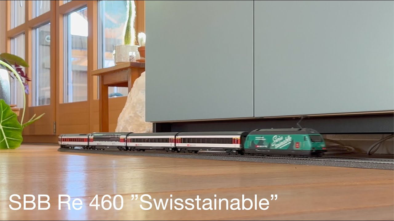 HAG 28293-32 Sound – SBB Re 460 “Swisstainable” Intercity | Swiss H0 Model Railway