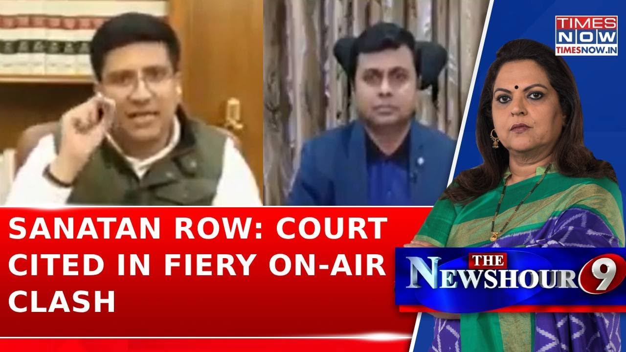Sanatan Row Explodes: Madras High Court Observations Cited In Heated TV Debate | Watch