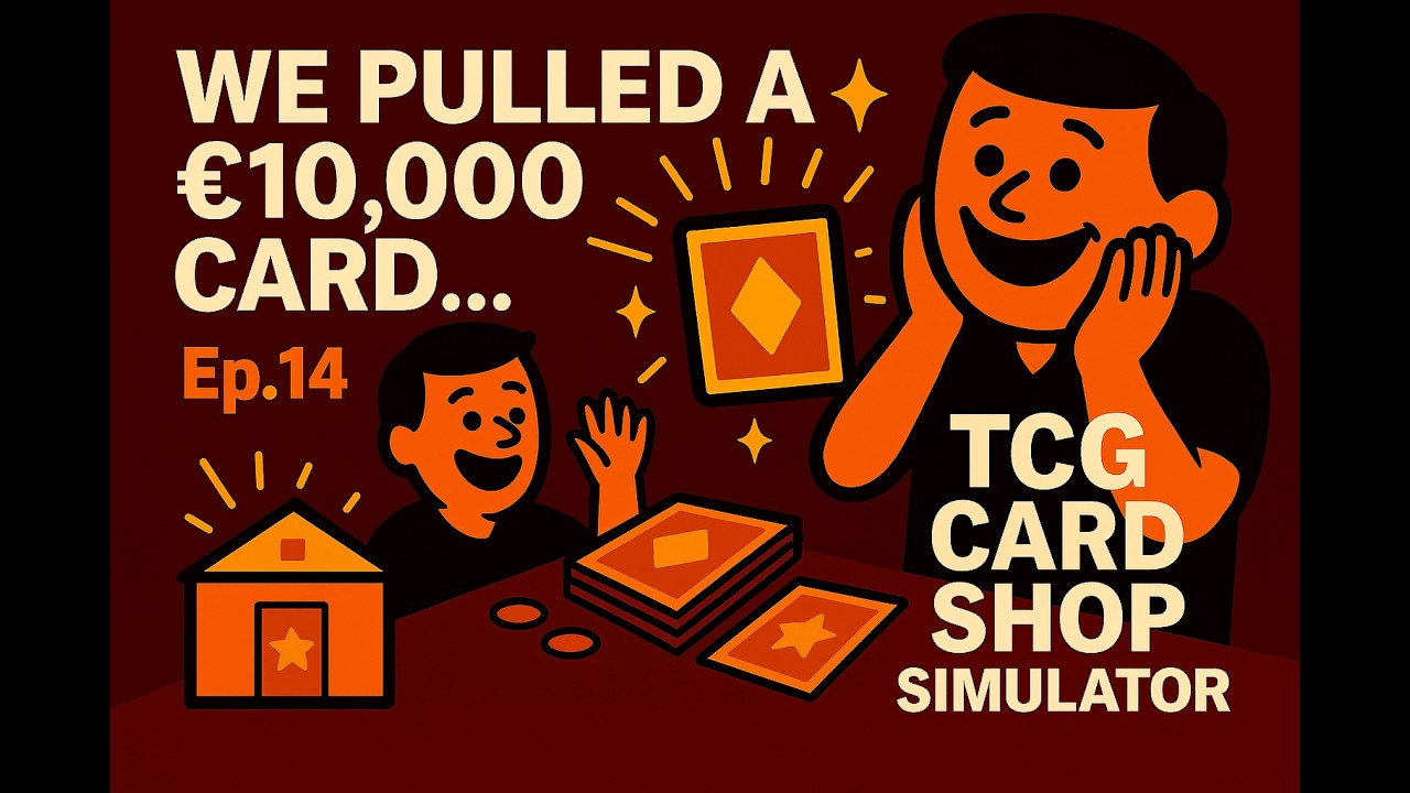 We Pulled a £10,000 Card…  TCG Card Shop Simulator