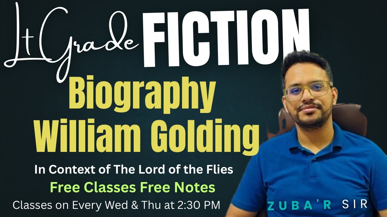 Biography of William Golding | LT Grade Exam Preparation | 