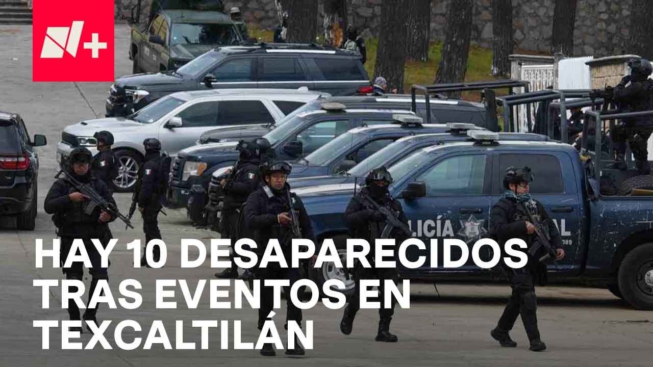Hay 10 personas no localizadas tras enfrentamiento en Texcaltitlán - En Punto