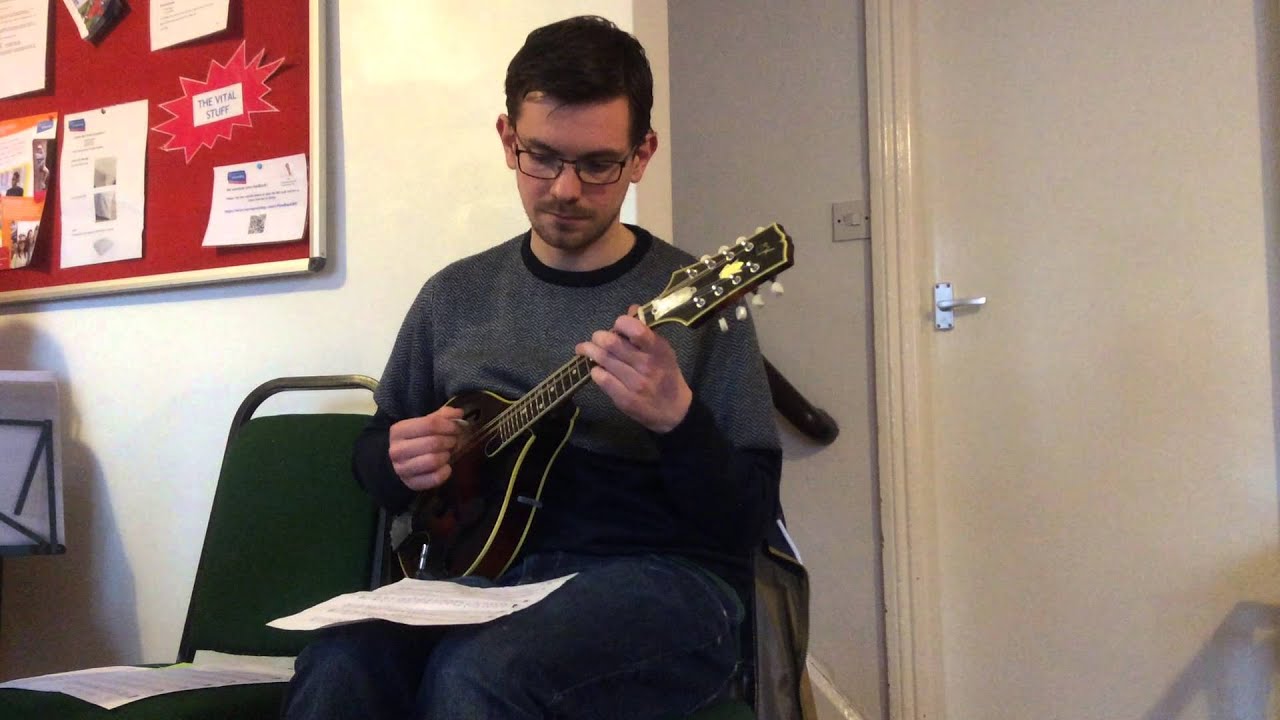 Cuckoo`s Nest  (slow) -  Mandolin Lesson by Michael Giverin (Jaywalkers)