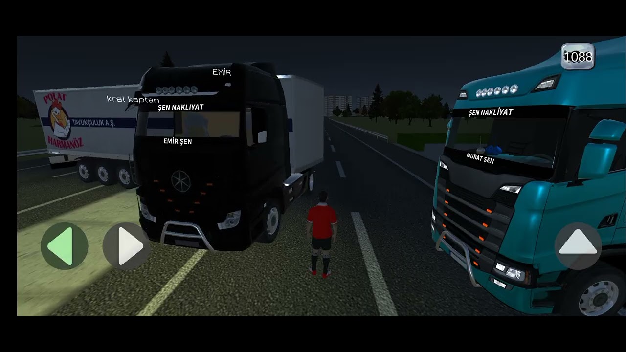 Cargo simulator arkadaşlarla keyifli oyun