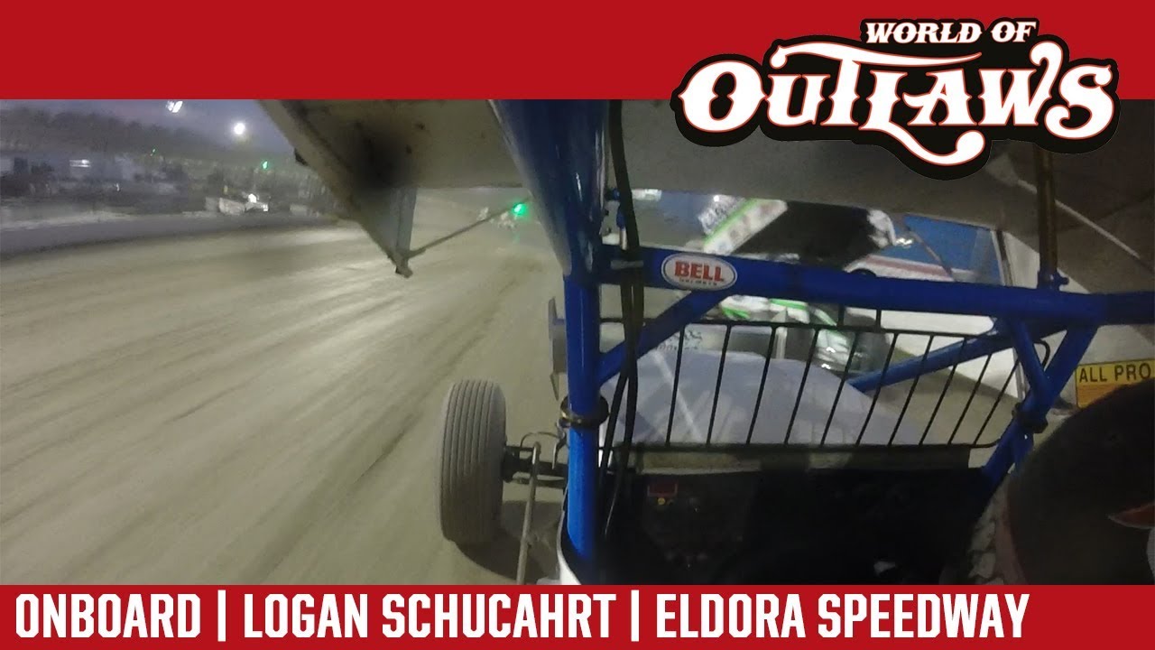 World of Outlaws Craftsman Sprint Car Series Logan Schuchart Eldora Speedway May 12, 2018 | ONBOARD