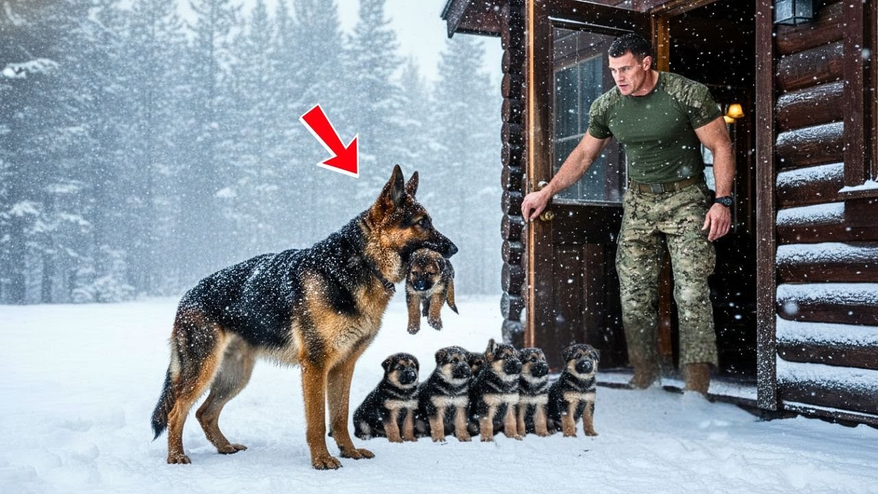 He Closed Himself to the World—Until a German Shepherd Knocked in the Snow