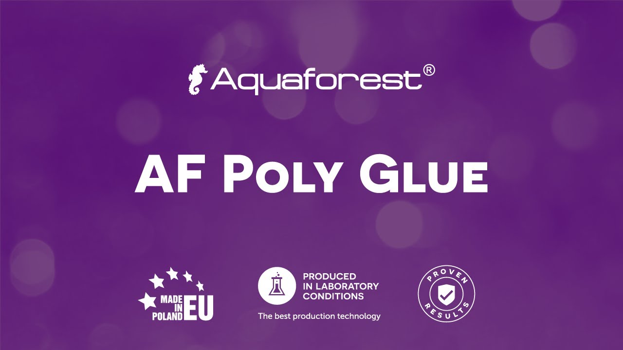 Aquaforest AF Poly Glue video tutorial
