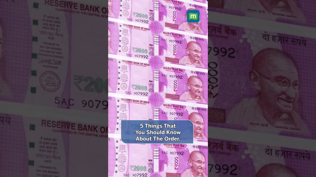 RBI To Take ₹2000 Notes Out Of Circulation #2000 #rupee #rbi #india #money #shorts #news