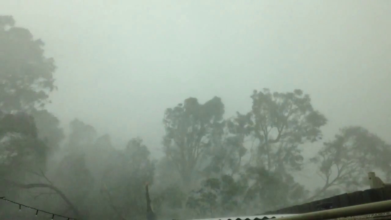 Intense Microburst Queensland Australia 2016