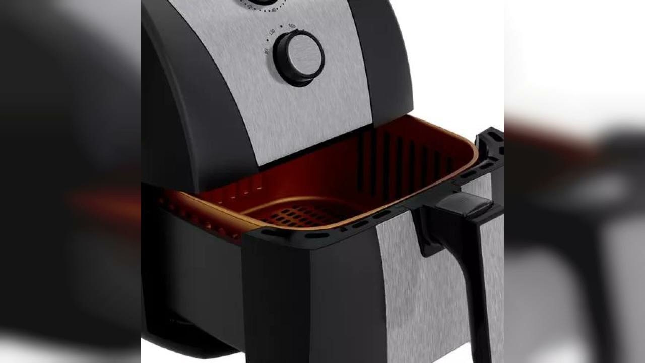 Review: Brit&acirc;nia air fryer BFR51 5,5L antiaderente gold pot&ecirc;ncia de 1500w cor preto 127v