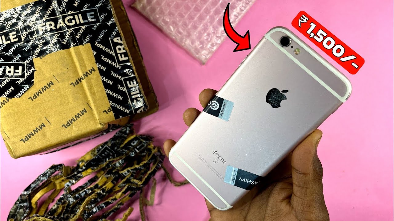 iPhone 6s Review In 2025 / From Cashfiy Super Grade e Under ₹1500/-