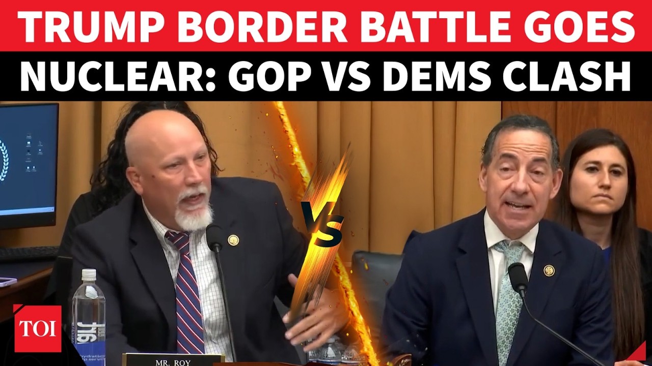 Chip Roy vs Jamie Raskin Explodes Over Trump's Secure Border Act; 'ENOUGH TIME WASTED...'