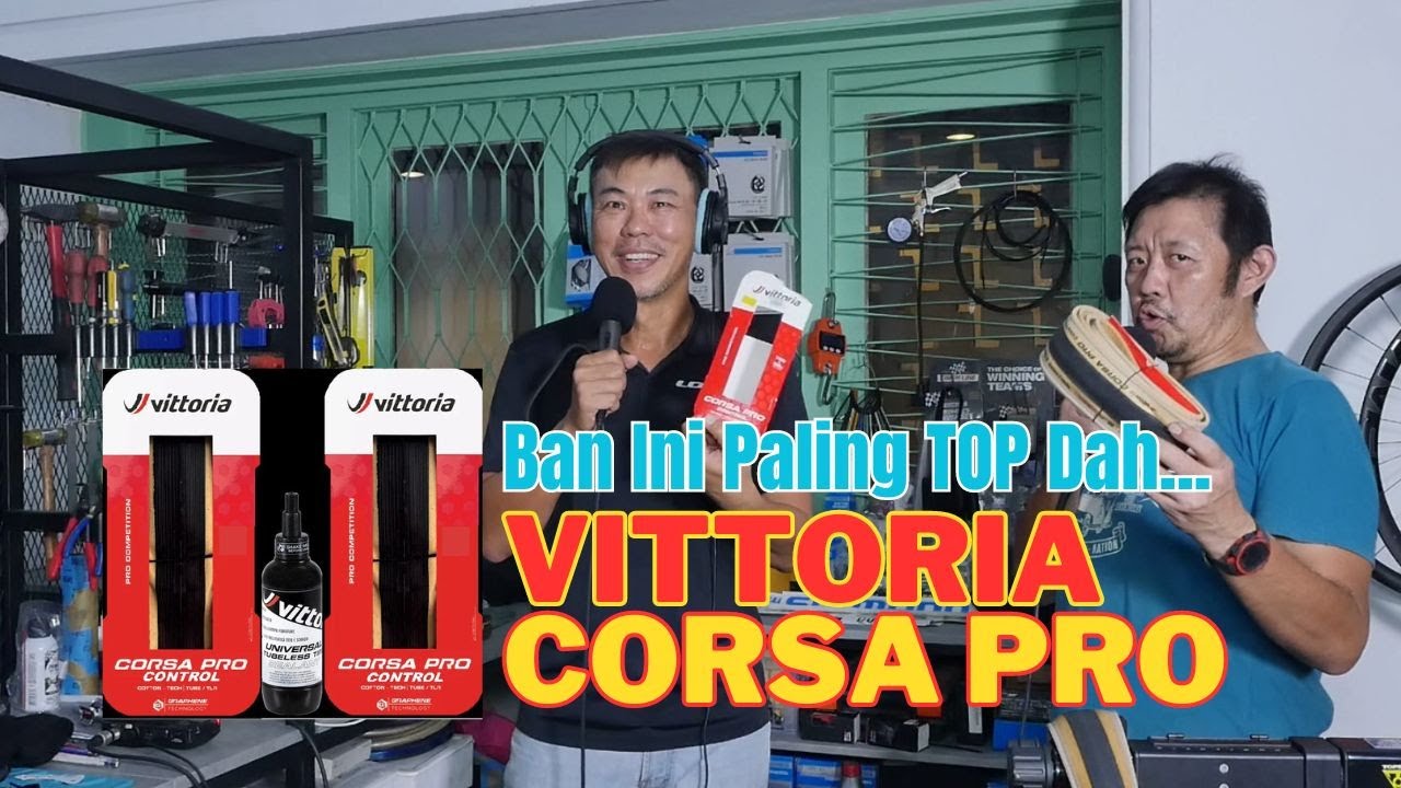VITTORIA CORSA PRO... Ban Ini Performanya Dahsyat & Terasa Mewah..