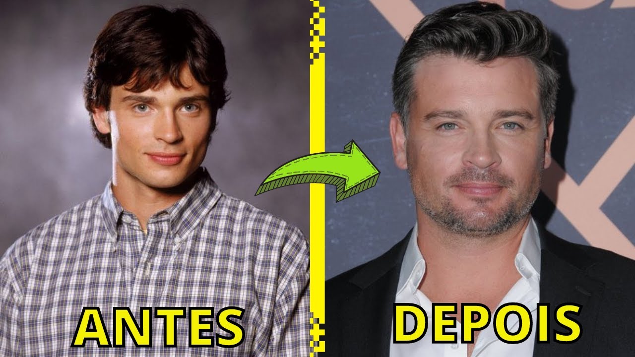 Smallville antes e depois do elenco (2022) com Idades
