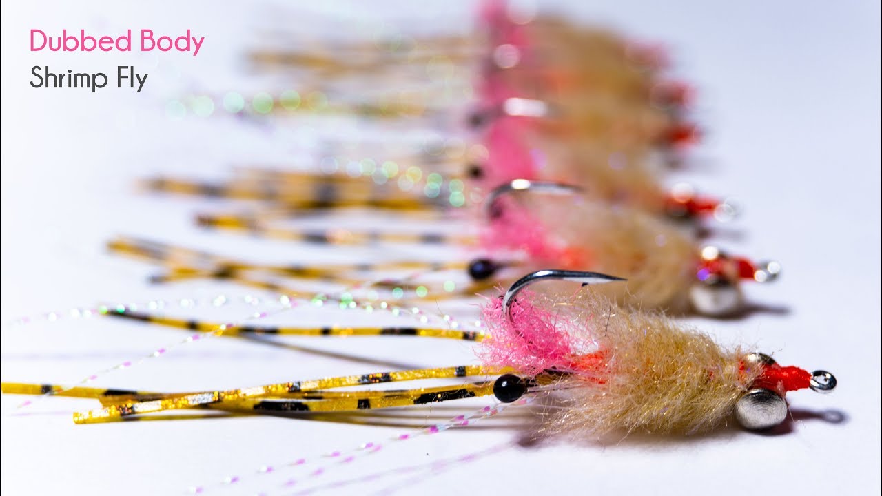 Best saltwater SHRIMP pattern for redfish or bonefish - McFly Angler Streamer Fly Tying Tutorials