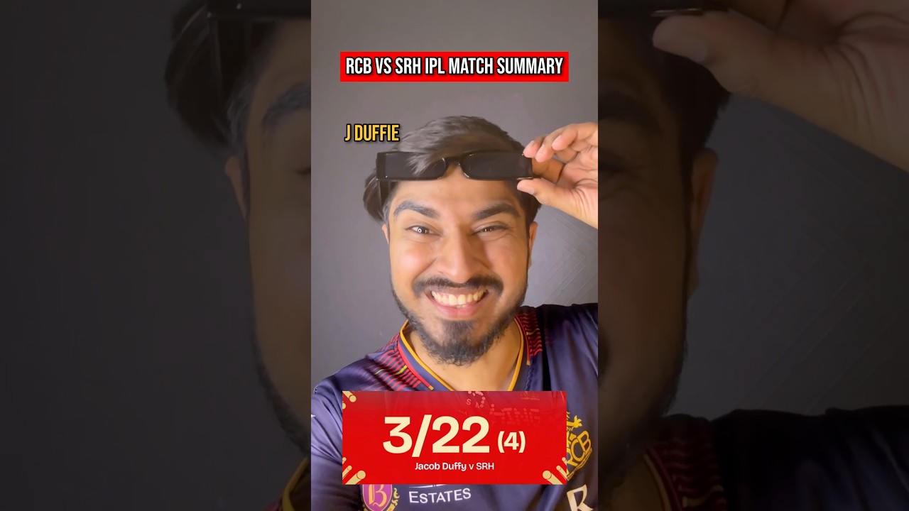 IPL Match 1- RCB vs SRH Match Summary #rcbvssrh #highlights #viratkohli #ishankishan #ipl
