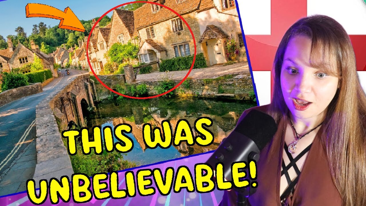 REACTION TO THE MOST BEAUTIFUL VILLAGES IN THE COTSWOLDS | UK REACTION