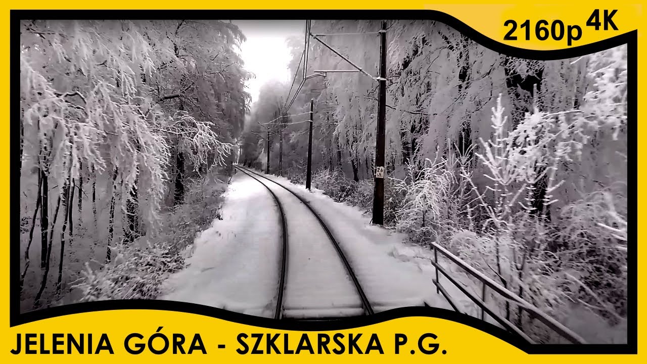 [CABVIEW] Jelenia Góra ➡️ Szklarska Poręba Górna w zimowym klimacie ❄️ //4K 30fps