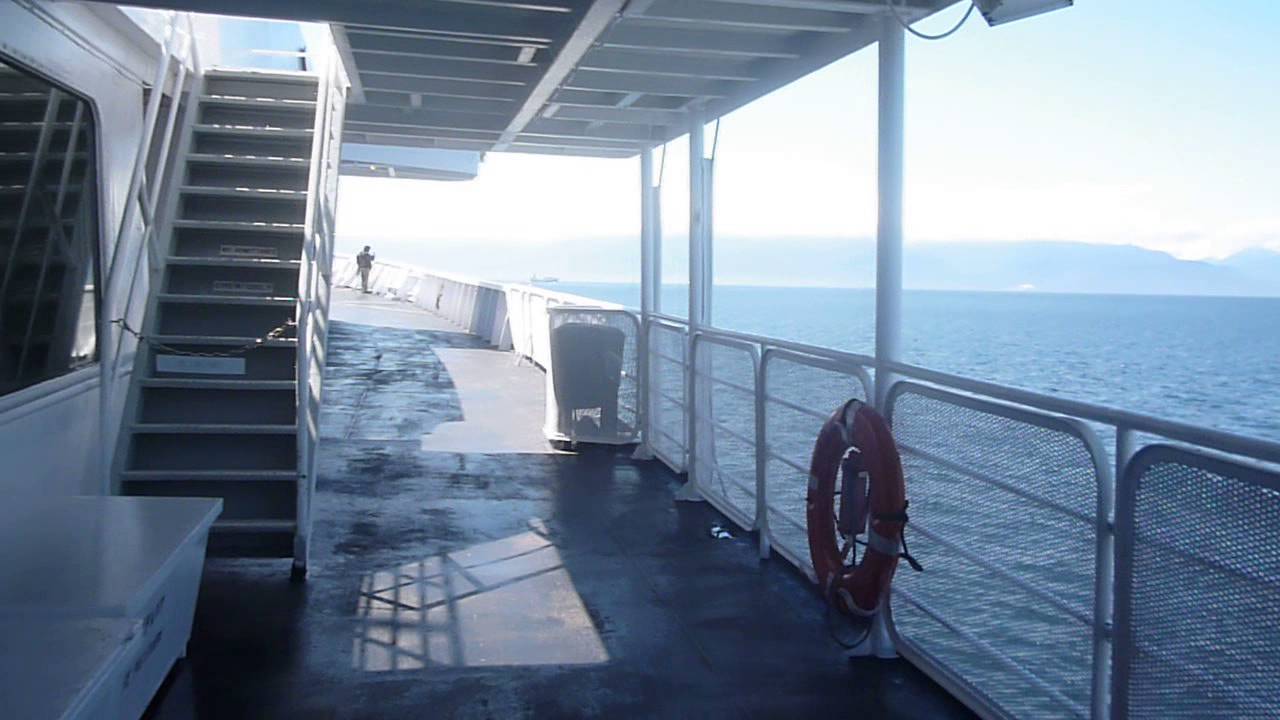 MV COHO Ferry Sailing to Port Angeles, WA; June 10, 2013