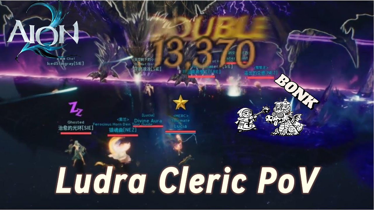Aion 2 Ludra (Sanctuary), Cleric PoV