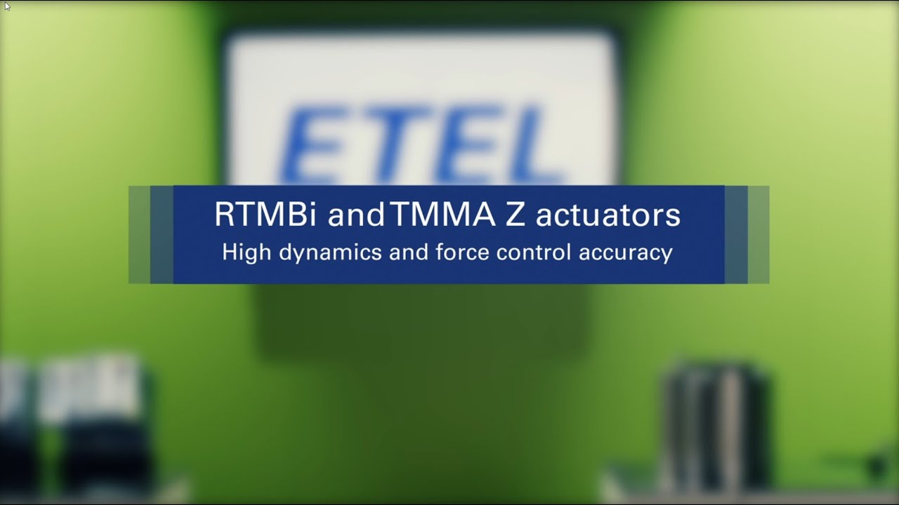 ETEL turret handler: a highly dynamic motion system with RTMBi rotary axes